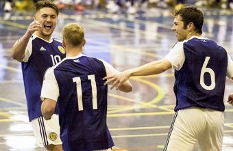 Scotland win their first home futsal international