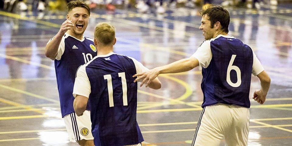 Scotland win their first home futsal international