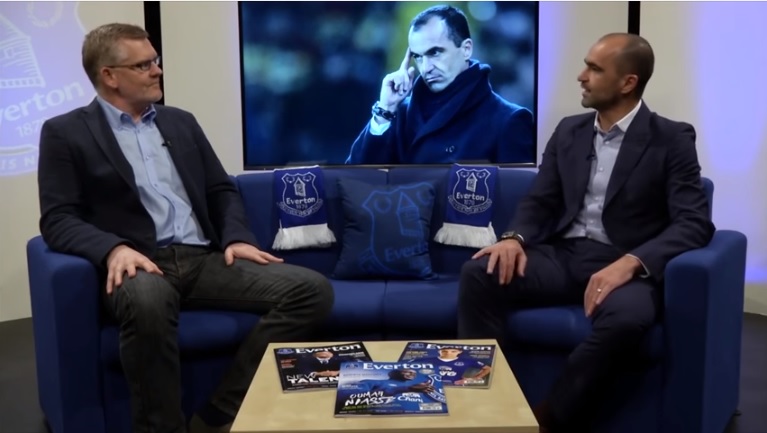 Importance of Futsal explained by Roberto Martinez on Everton's Show