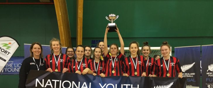 Over 800 young players involved in New Zealand Football National Youth Futsal Championships