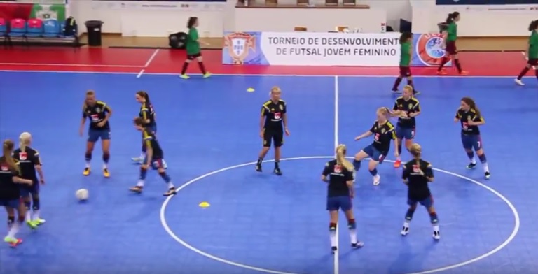U17 Women's UEFA Youth Futsal Development Tournament, Sweden - Portugal