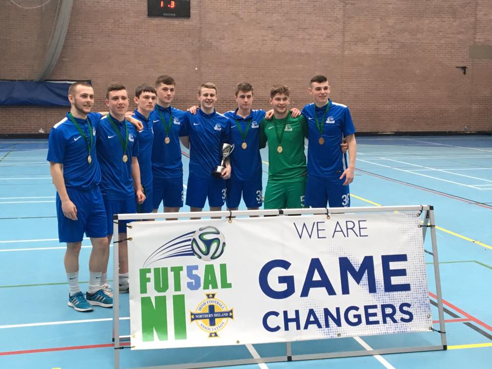 College Futsal and grass roots Futsal growing in Northern Ireland