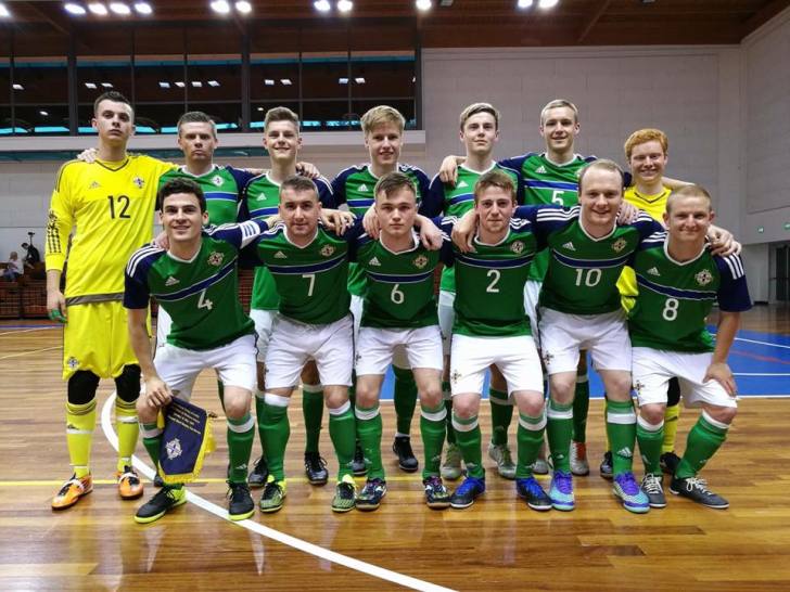 Former Cliftonville player Ciaran Donaghy scores to secure Northern Ireland's first international victory