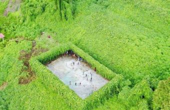 Breathtaking image of futsal court in remote Sabah Malaysia goes viral