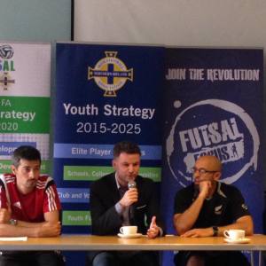 Press conference to launch the Futsal Focus Network Business conference