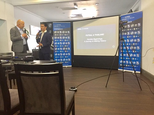 Tachapat Benjasiriwan Presentation: The development of Futsal in Thailand