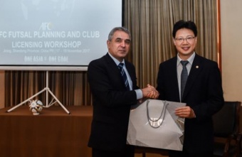AFC visit China for Futsal Club Licensing System
