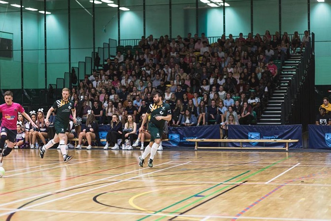 Futsal success in Nottingham with over 1000 attending Varsity Final 2018