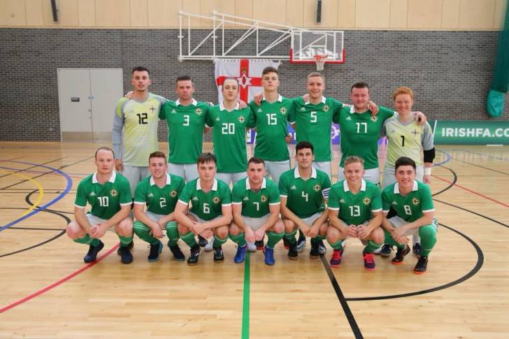 Northern Ireland national futsal team is a united group, full of character and heart!