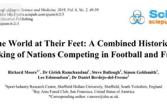 “The World at their Feet: A Combined Historical Ranking of Nations Competing in Football and Futsal”