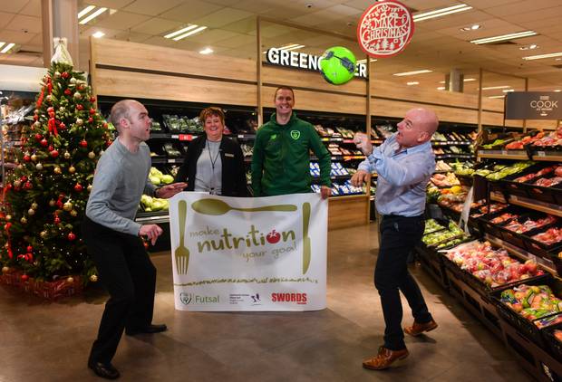 Football Association of Ireland and partners launch new innovative healthy eating initiative via futsal
