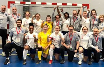Euro success in Finland for England's Men and Women's deaf Futsal teams