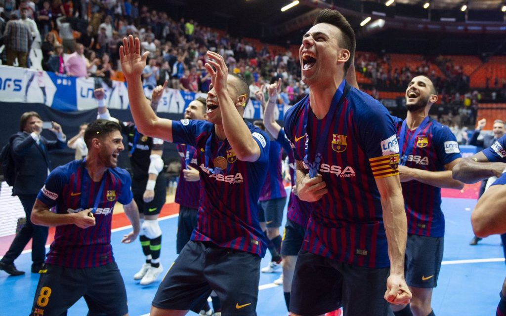 Barcelona and Malaga enjoy Futsal Copa de Espana success