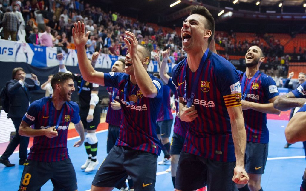 Barcelona and Malaga enjoy Futsal Copa de Espana success