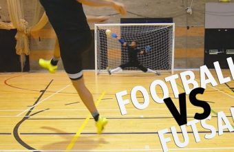 Differences in agility performance between futsal and football players