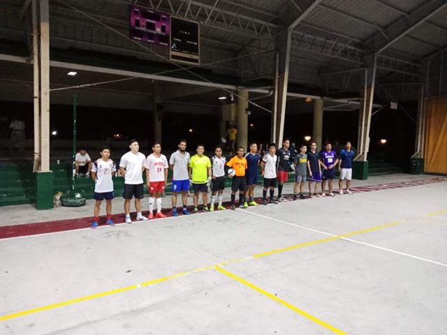 Team Socceroo Football Club promoting Futsal in the Philippines