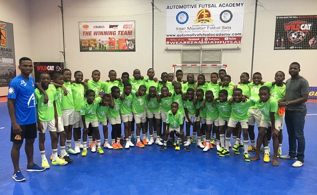 Andrea Cristoforetti coach of Automotive Futsal Academy discusses his club in Zambia and African futsal