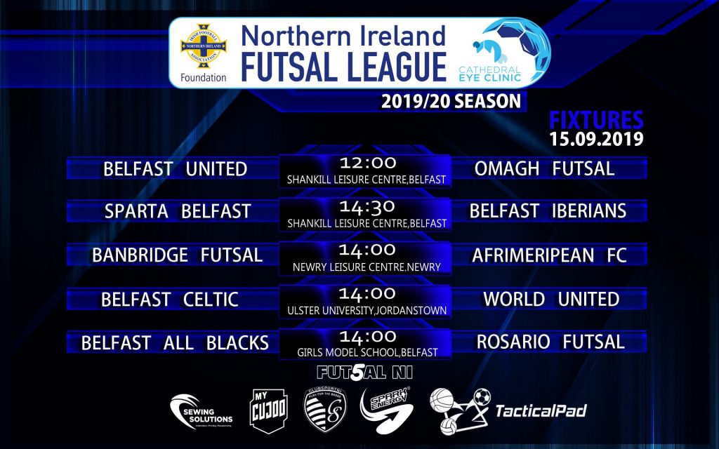 Cathedral Eye Clinic sponsors Northern Ireland National Futsal League