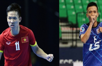 Vietnamese futsal players currently on trial in Spain