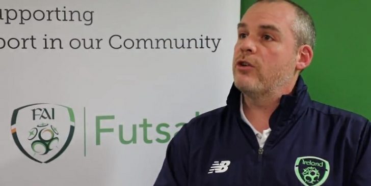 The Republic of Ireland launch underage Futsal League at their FAI headquarters