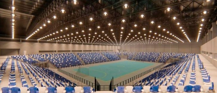 Brazilian Futsal club Pato Futsal will move to a new 10,000 seater stadium