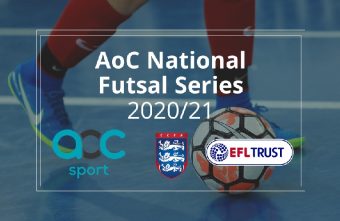 English Football League trust programmes taking part in AoC National Futsal Series 2020-21