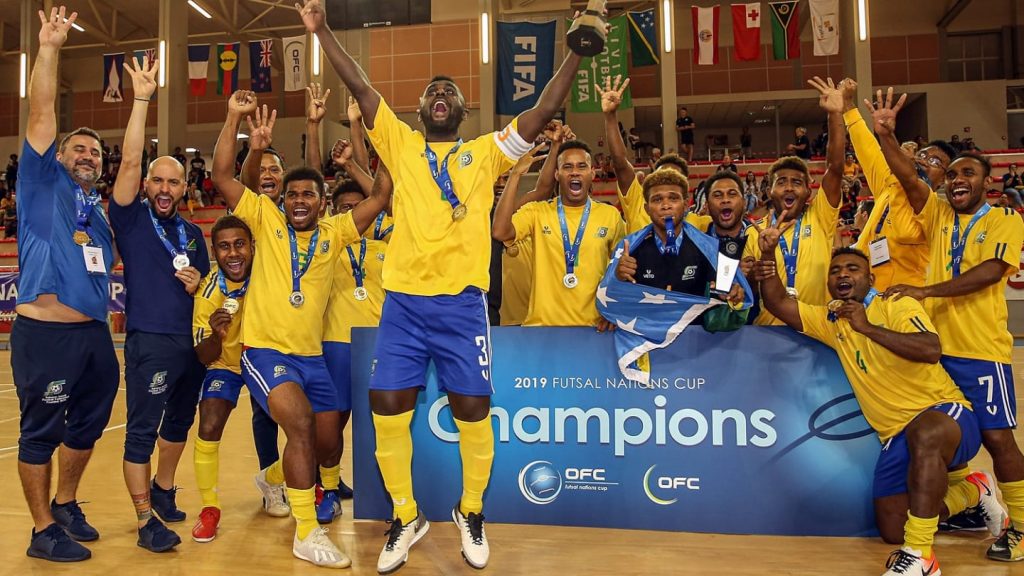 The Solomon Islands and their captain Elliot Ragomo chase futsal history