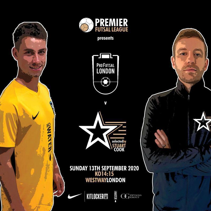 Pro Futsal London v All Stars selected by Stuart Cook