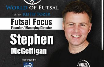 Futsal Focus founder Stephen McGettigan interview on the World of Futsal podcast