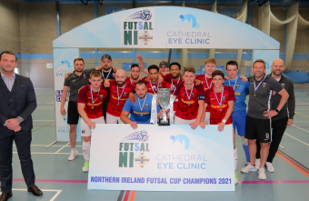 Sparta Belfast will represent Northern Ireland in the Futsal Champions League