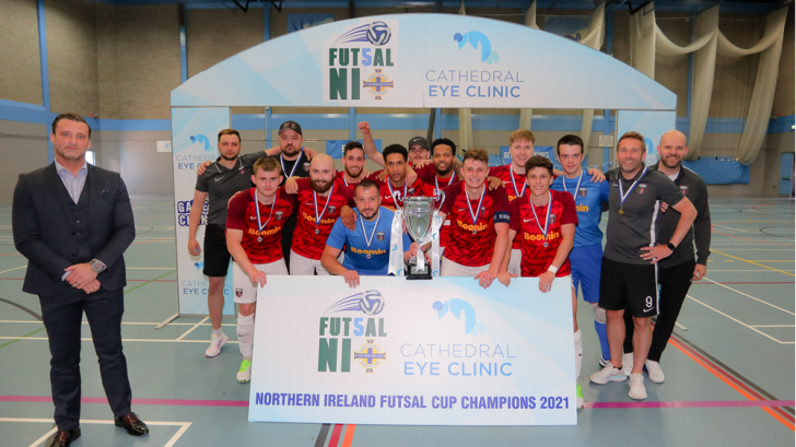 Sparta Belfast will represent Northern Ireland in the Futsal Champions League