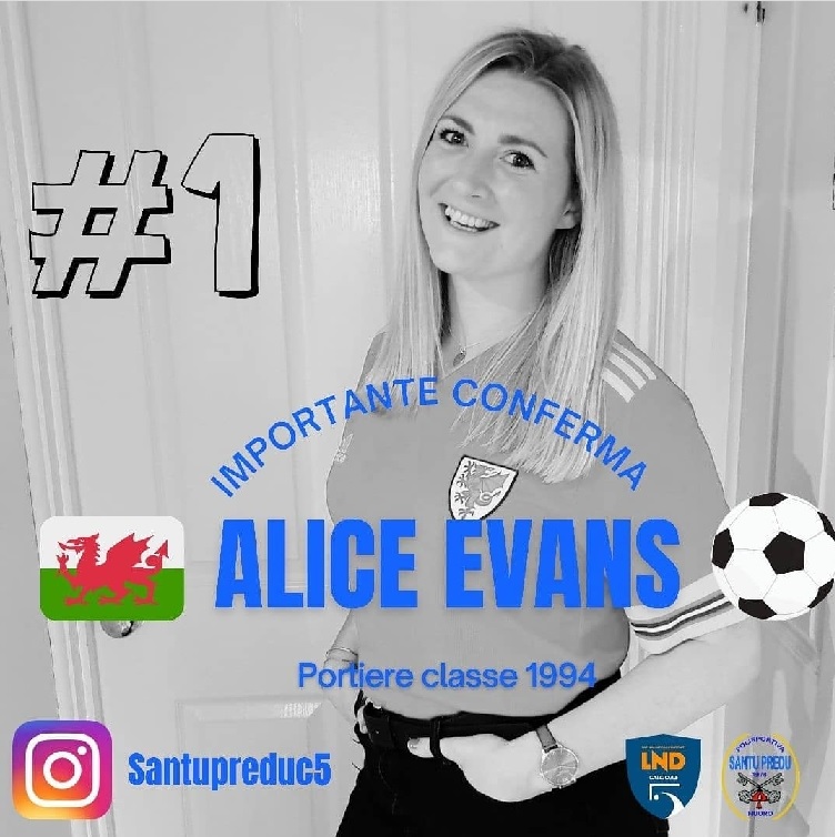 Alice Evans returning to Italy to play for Santu Predu in the A2