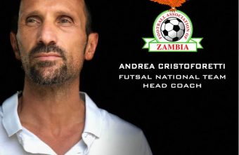 Andrea Cristoforetti new head coach of the Zambia National Futsal team