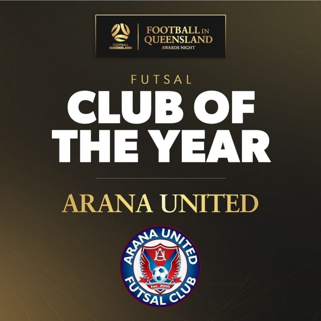 Futsal included in the 2021 Football in Queensland Awards Night for the first time
