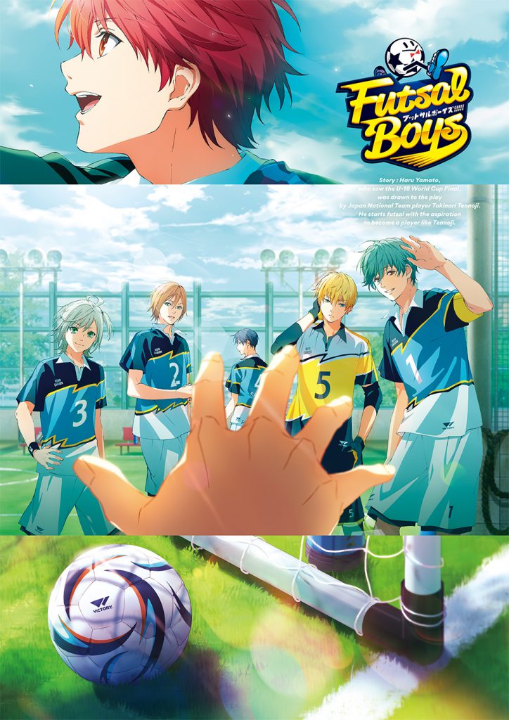 Confirmed date for the premiere of the Futsal Boys!!!!! TV anime