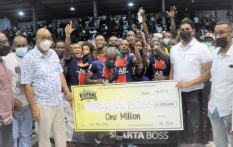 Over 2,000 fans attend futsal final in Guyana between Sparta Boss and Bent Street