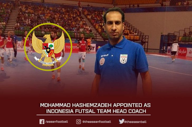 Mohammad Hashemzadeh appointed Indonesia national futsal team head coach