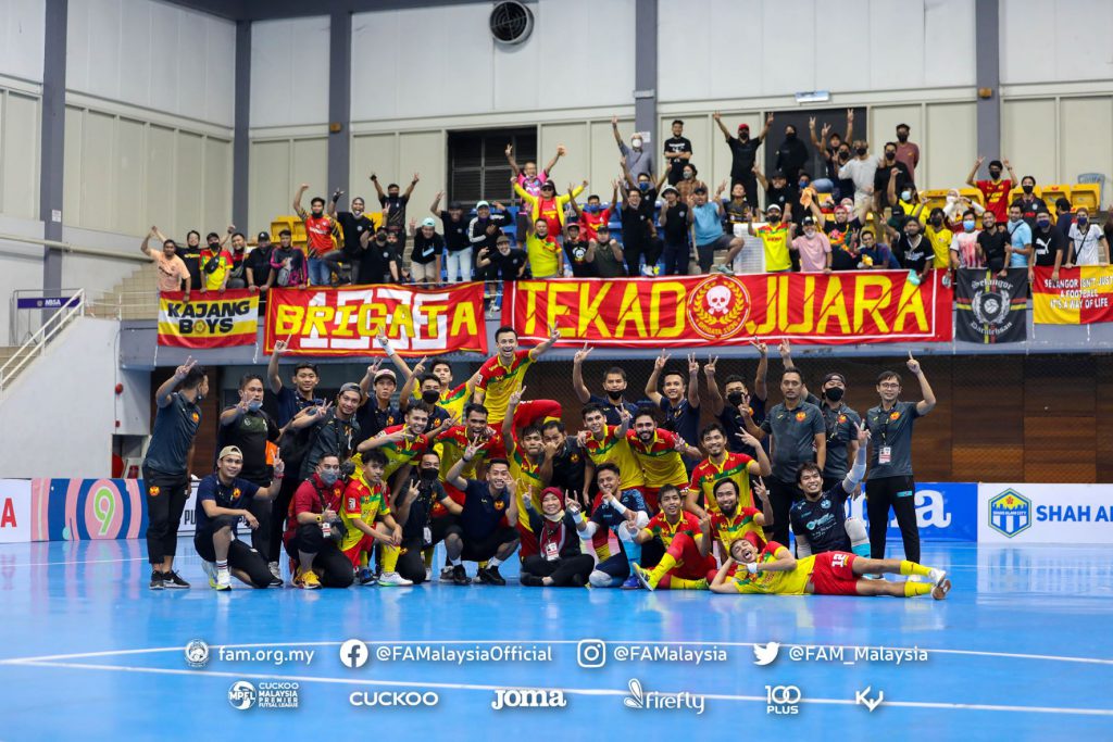 Selangor MAC crowned champions of the Malaysia Premier Futsal League