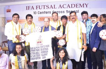 Announcement of 10 Futsal Academies across West Bengal, India
