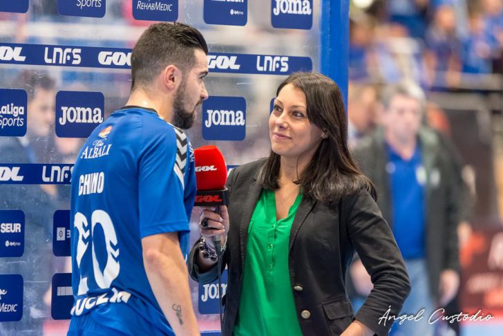 Women in Spanish Futsal journalism