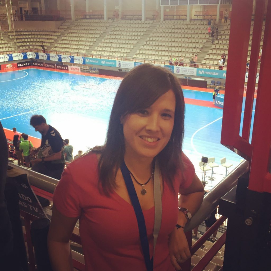 Women in Spanish Futsal journalism