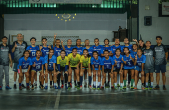 Philippine Women's National Futsal Team Face-Off Against Guam