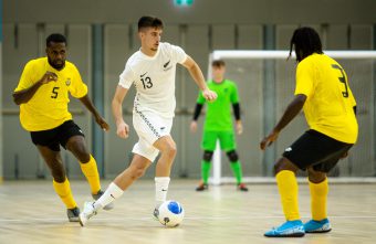 Hamish Grey, the first professional futsal player from New Zealand