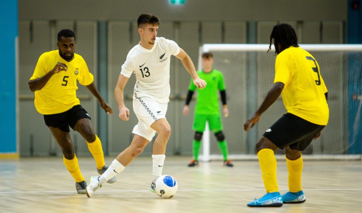 Hamish Grey, the first professional futsal player from New Zealand