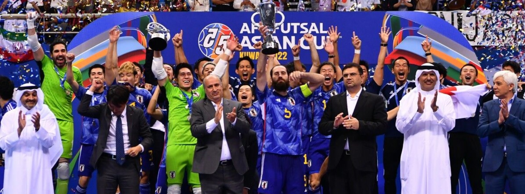 Japan defeated Iran in the final of the 16th Asian Futsal Championship