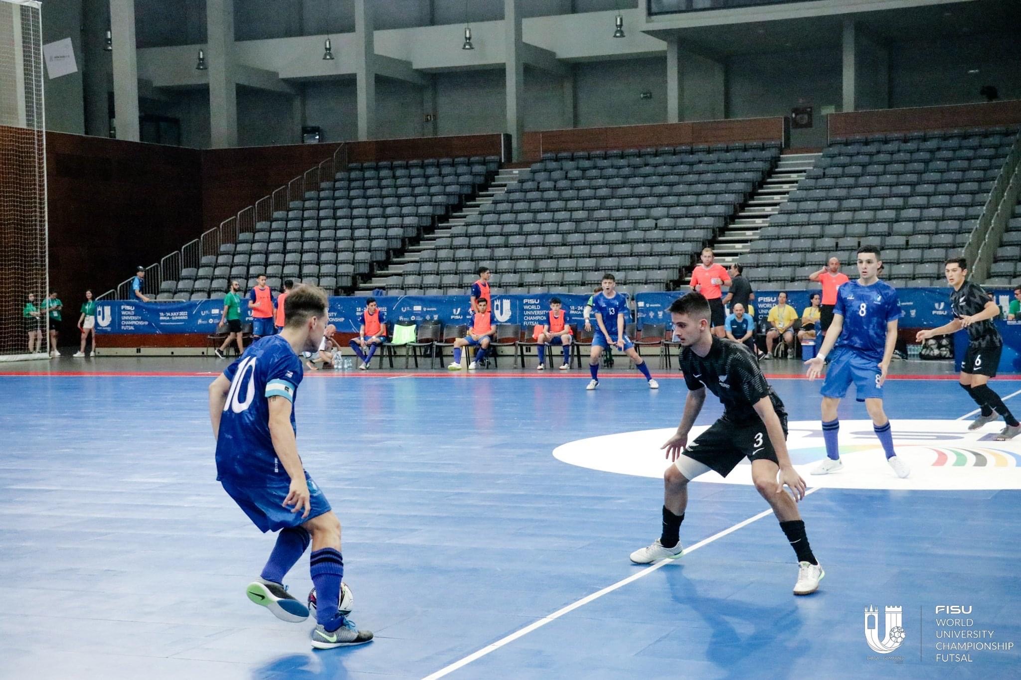 Hamish Grey, the first professional futsal player from New Zealand