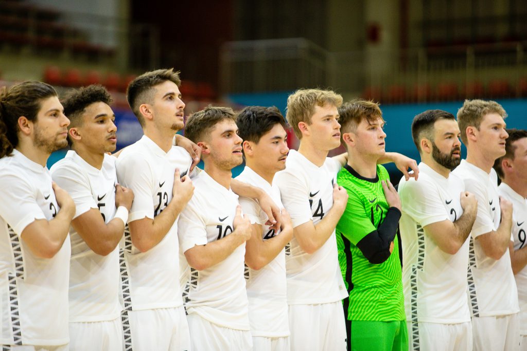 Hamish Grey, the first professional futsal player from New Zealand