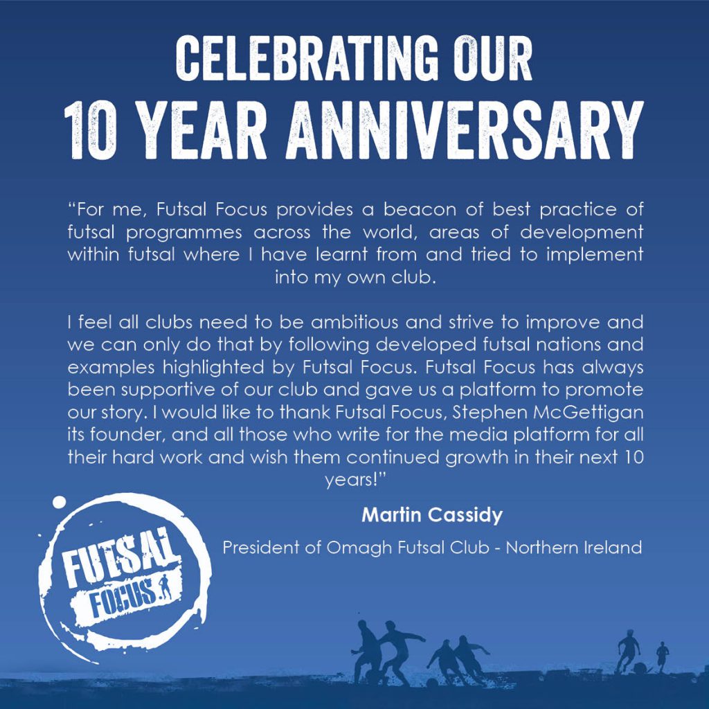10 years of Futsal Focus