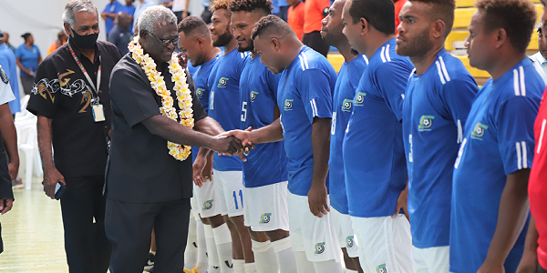 Solomon Islands futsal development took a step forward with the opening of Friendship Hall Futsal Stadium 