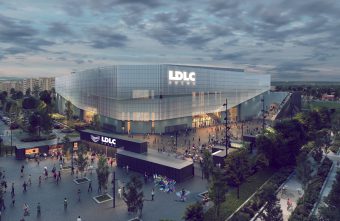 The design for the new 16,000 capacity Olympique Lyonnais Groupe indoor venue in Lyon, France